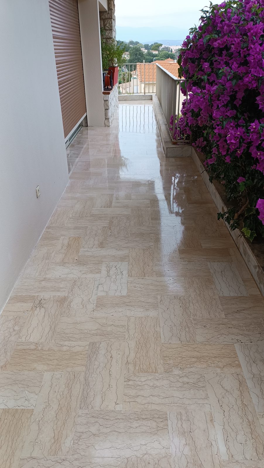 Rénovation marbre extérieur